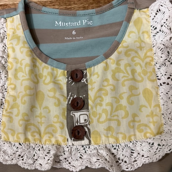 Mustard Pie girls dress size 6. - Picture 4 of 10